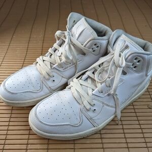 Nike Air Jordan 1 Flight 2 Hi Top White 555798-120 Size 10.5 A22pm